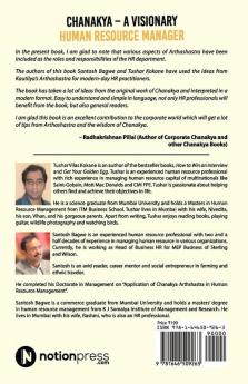 Chanakya - A Visionary Human Resource Manager