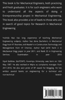 Your Route to Academic Research and Entrepreneurial Success in Mechanical Engineering : Topics in Mechanical Engineering