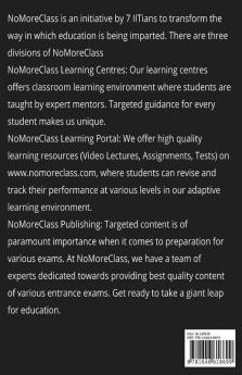 Nomoreclass Physics Practice Dpp: For Students Preparing Iit Mains And Neet