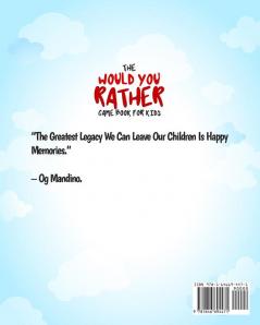 The Would You Rather Game Book for Kids: Funny Questions Riddles Mazes and 25 Iconic Travel Destinations (Gift Ideas Series Volume 3)