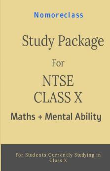 Study Package For Ntse Class X (Maths + Mental Ability): Mathematics + Mat