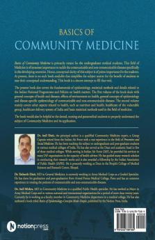 Basics Of Community Medicine : Volume Ii