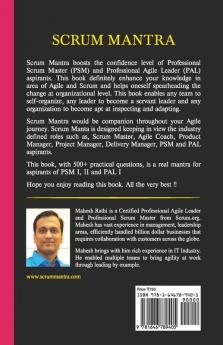 Scrum Mantra : The Mantra To Bring Agility At Business Aligning With Industry 4.0