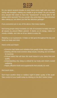 Sleep: Natural Remedies and Recipes to Sleep Better Increase Your Health Energy and Happiness