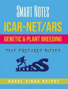 ICAR NET Genetics and Plant Breeding: Smart Notes : Self Prepared Notes