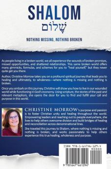 Shalom - Nothing Missing Nothing Broken: How to Be Whole in a Broken World