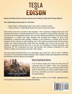 Tesla Vs Edison: A Captivating Guide to the War of the Currents and the Life of Nikola Tesla and Thomas Edison