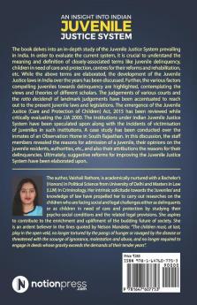 An Insight Into Indian Juvenile Justice System