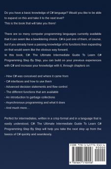 C#: The Ultimate Intermediate Guide To Learn C# Programming Step By Step