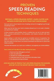 Proven Speed Reading Techniques