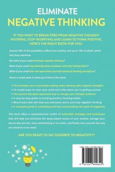 Eliminate Negative Thinking