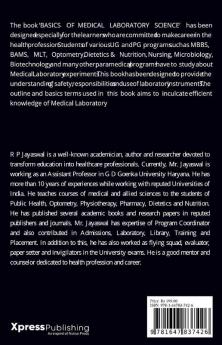 Basics Of Medical Laboratory Science For Mlt Mbbs Bams Optometry Dietetics & Nutrition Nursing Microbiology Biotechnology Pharmacy Cvt For ... Microbiology Biotechnology Pharmacy Cvt