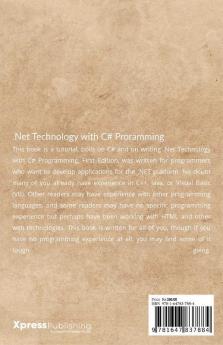 .Net Technology With C# Programming
