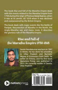 Rise And Fall Of The Maratha Empire 1750-1818