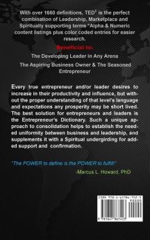 The Entrepreneur's Dictionary2: T.E.D.2