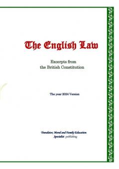 The English Law 2024 Version