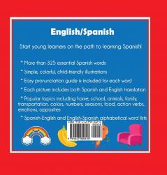 English Spanish Picture Dictionary: First Spanish Word Book with More than 325 Essential Words