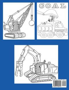 Big Construction Coloring Book