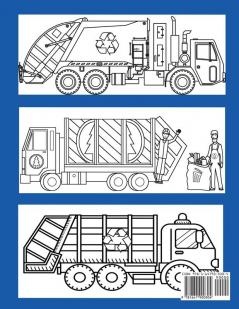 Garbage Truck Coloring Book