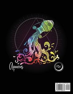 Aquarius Astrology Coloring Book