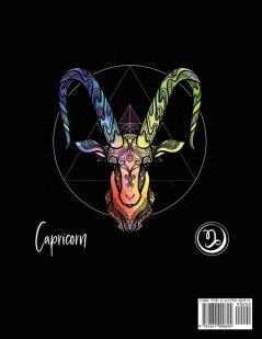 Capricorn Astrology Coloring Book: Color Your Zodiac Sign