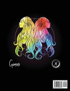 Gemini Astrology Coloring Book: Color Your Zodiac Sign