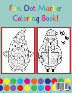 Dot Markers Christmas Activity Book