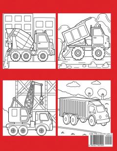 Big Book of Trucks Coloring Book