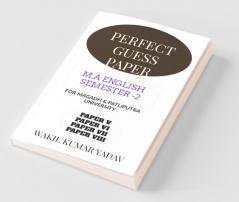 Perfect Guess Paper M.A English Semester -2