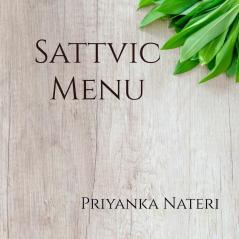 Sattvic Menu
