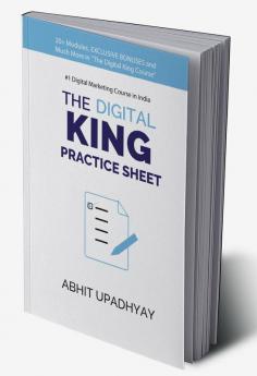 The Digital King Practice Sheet : A Must Have BOOK for &quot;The Digital King's