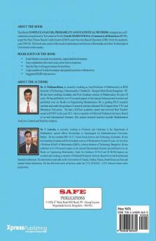 Complex Analysis Probability And Statistical Methods