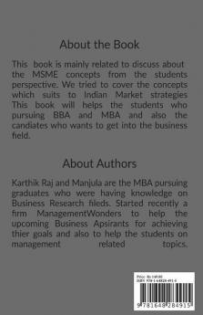 Instructions For Micro Small & Medium Scale Enterprises: Guidelines For Msme
