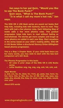 The Bonk Punk Hot Rod Chapter Book: Sound-Out Phonics Books Help Developing Readers including Students with Dyslexia Learn to Read (Step 3 in a ... Books): 13 (Dog on a Log Chapter Books)