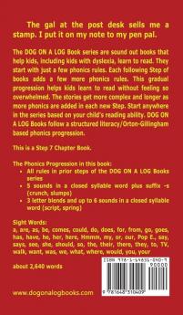 Stamp For A Note Chapter Book: Sound-Out Phonics Books Help Developing Readers including Students with Dyslexia Learn to Read (Step 7 in a ... Books): 34 (Dog on a Log Chapter Books)