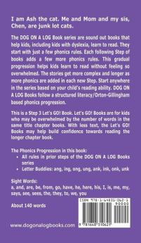 The Junk Lot Cat: Sound-Out Phonics Books Help Developing Readers including Students with Dyslexia Learn to Read (Step 3 in a Systematic Series of Decodable Books): 12 (Dog on a Log Let's Go! Books)