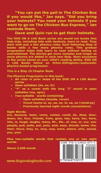 The Chicken Bus Express to the Redo Shop Chapter Book: Sound-Out Phonics Books Help Developing Readers including Students with Dyslexia Learn to ... Books): 45 (Dog on a Log Chapter Books)