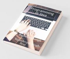 Programming In Java