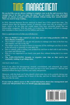 Time Management: Discover The Secrets to Beat The Clock: Learn How to Be in Control of Your Time Maximize Your Day Boost Productivity and Still Have Time to Enjoy Your Friends & Family