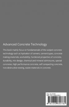 Advanced Concrete Technology