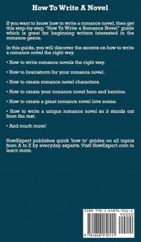 How To Write a Novel: Your Step By Step Guide To Writing a Novel