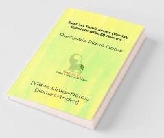 Best 141 Tamil Songs (Ver 1.0) - Western (ABCD) Format: RUSHISBIZ PIANO NOTES - (Video Links+Notes+Scales+Index) - MEDIUM SIZE (6X9 BOOK)