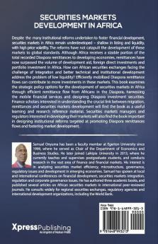 Securities Markets Development in Africa : Mobile Financial Services Efficient Remittance Flows &amp; Diaspora Investment Securities