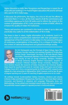 Higher Education In India: New Perceptions And Perspectives