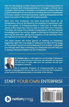 Start Your Own Enterprise