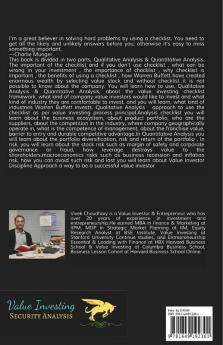 Value Investing Checklist: Qualitative And Quantitative Analysis