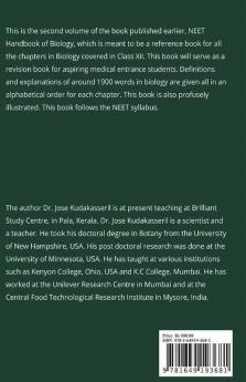 Neet Biology Handbook Volume Ii: (Class Xii Chapters)