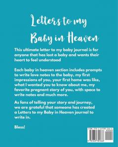 Heaven's Newest Angel Letters To My Baby