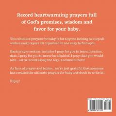 Prayers And Wishes For Baby: Children's Book Christian Faith Based I Prayed For You Prayer Wish Keepsake