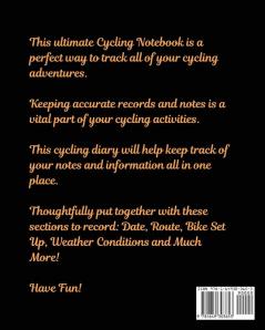 Cycling Log Book For Women: Bike - MTB Notebook - For Cyclists - Trail Adventures